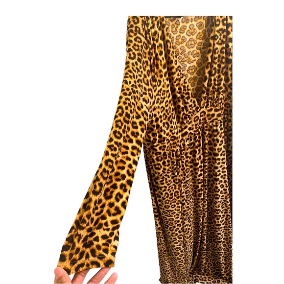 Brand New Plus Size Leopard Print Dress Size 4XL‎ - Picture 12 of 14